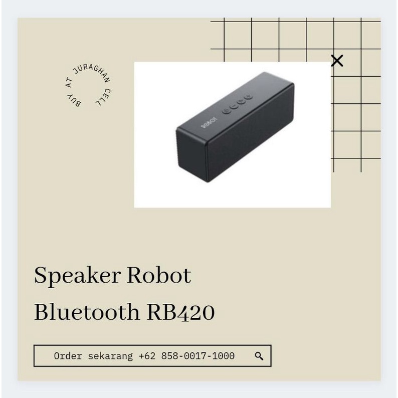 speaker robot bluetooth RB420