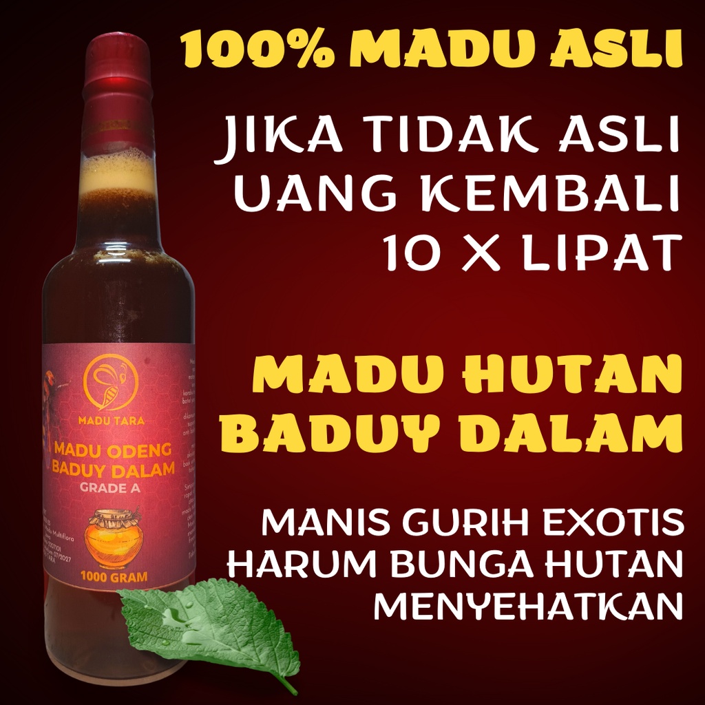 

Korzaln Madu Hutan Baduy Dalam Madu Asli Madu Mentah Murni Raw Honey Madu Tara