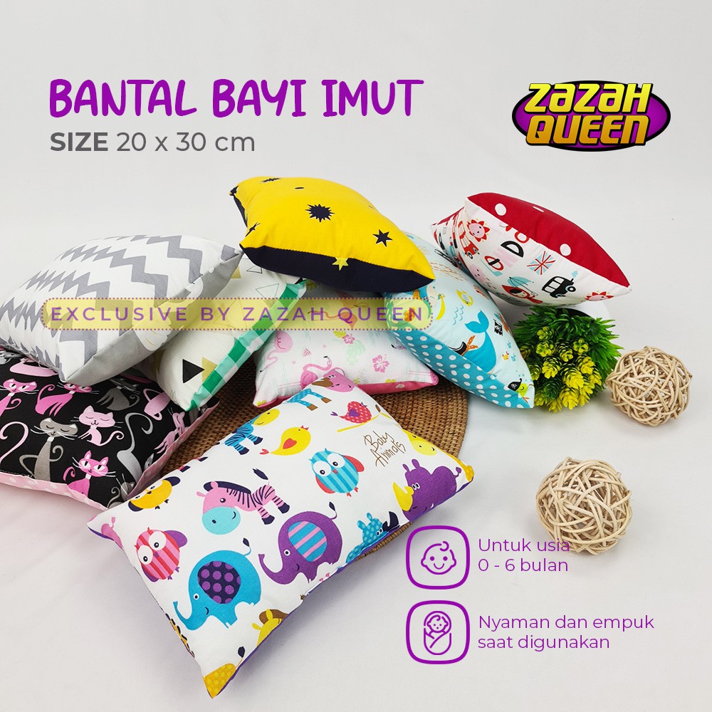 Bantal Bayi Imut dan Lucu Bantal Balita baby Newborn