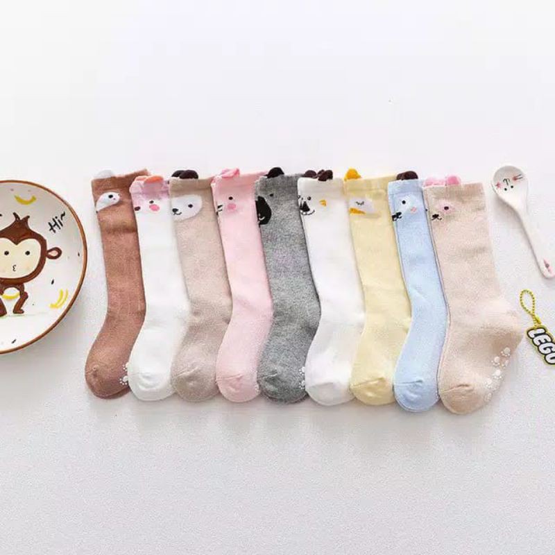 Kaos Kaki Panjang Baby Karakter import(0_12Bln)