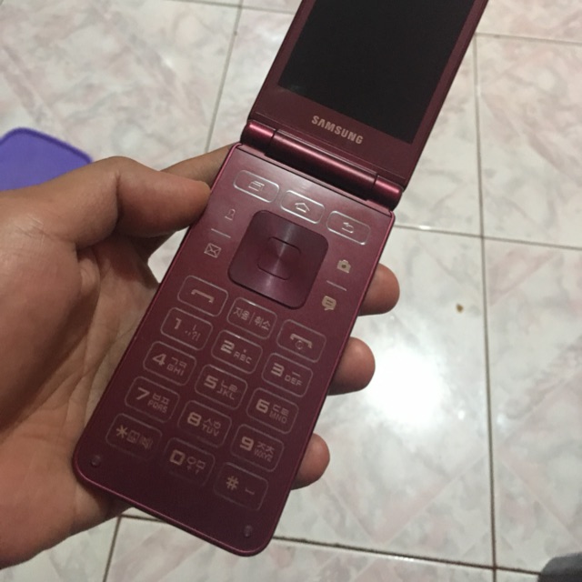 Samsung lipat folder 2 ori korea redwine