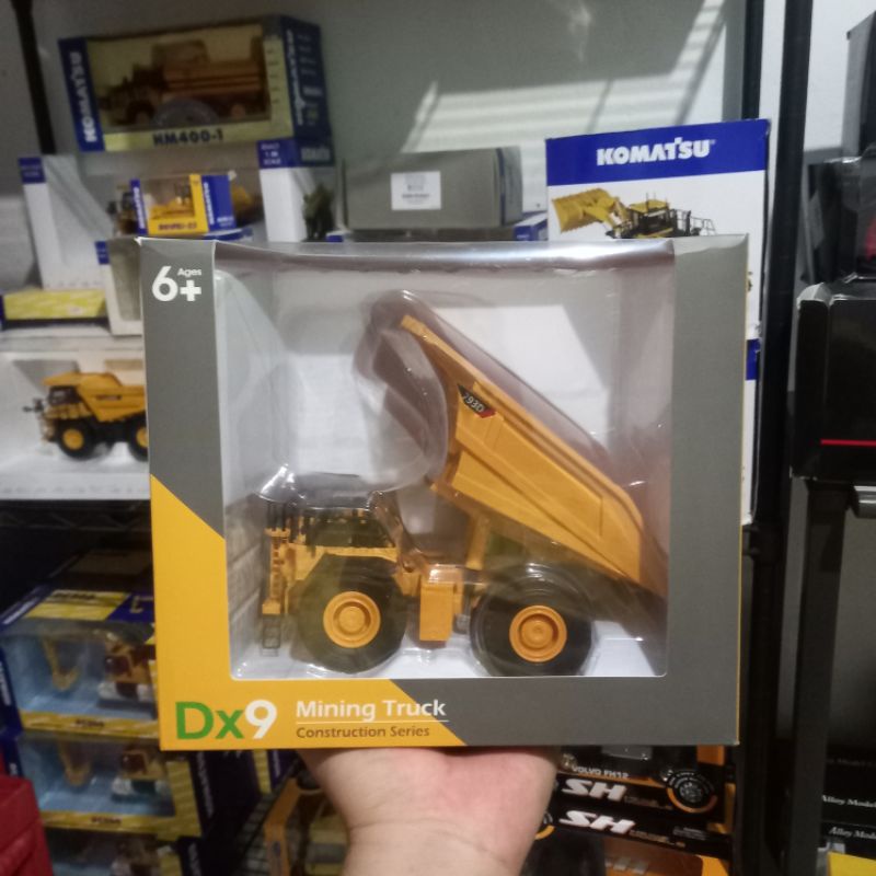 Diecast Miniatur Dump Truck Tambang Truk Konstruksi Besar