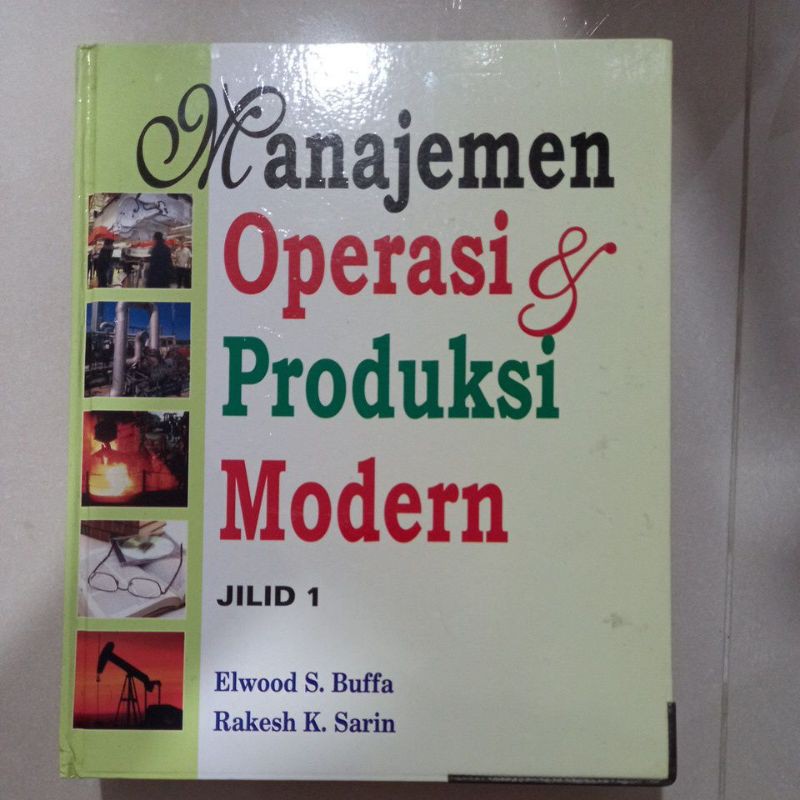 Jual Buku MANAJEMEN OPERASI DAN PRODUKSI MODERN Jilid 1 HARD COVER ...