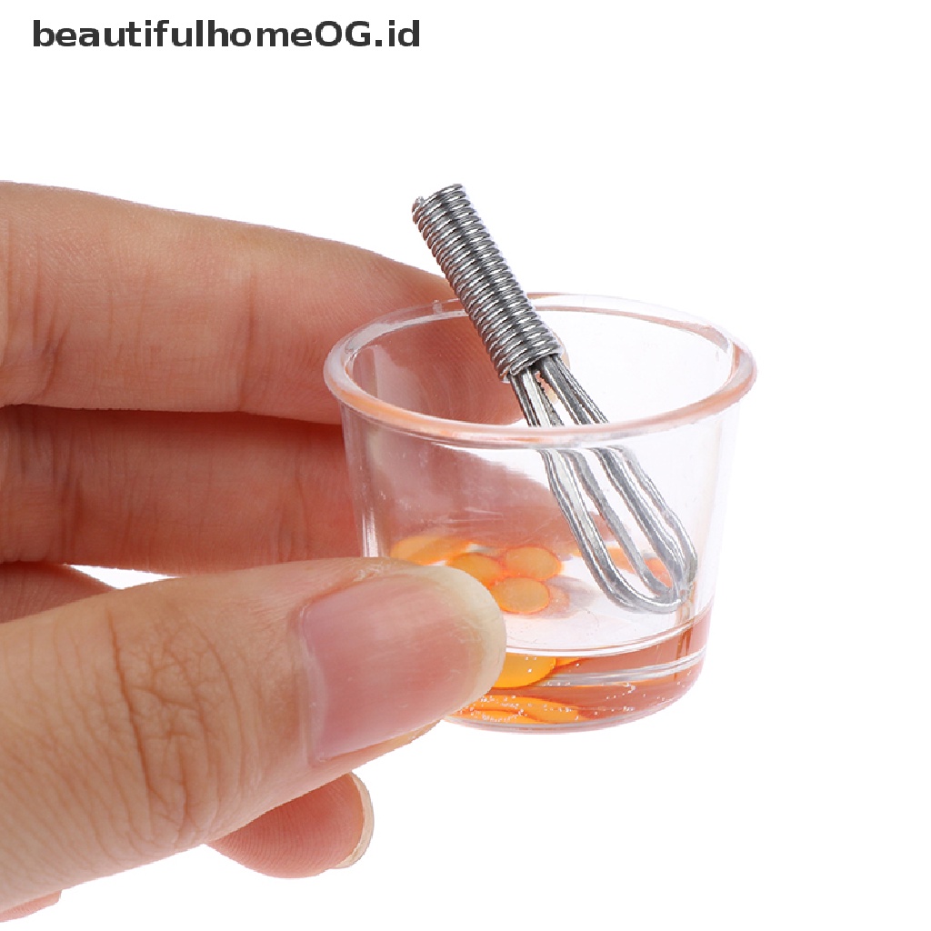 Mainan Miniatur Kantong Tepung / Telur / Garam Skala 1: 12 Untuk Aksesoris Rumah Boneka