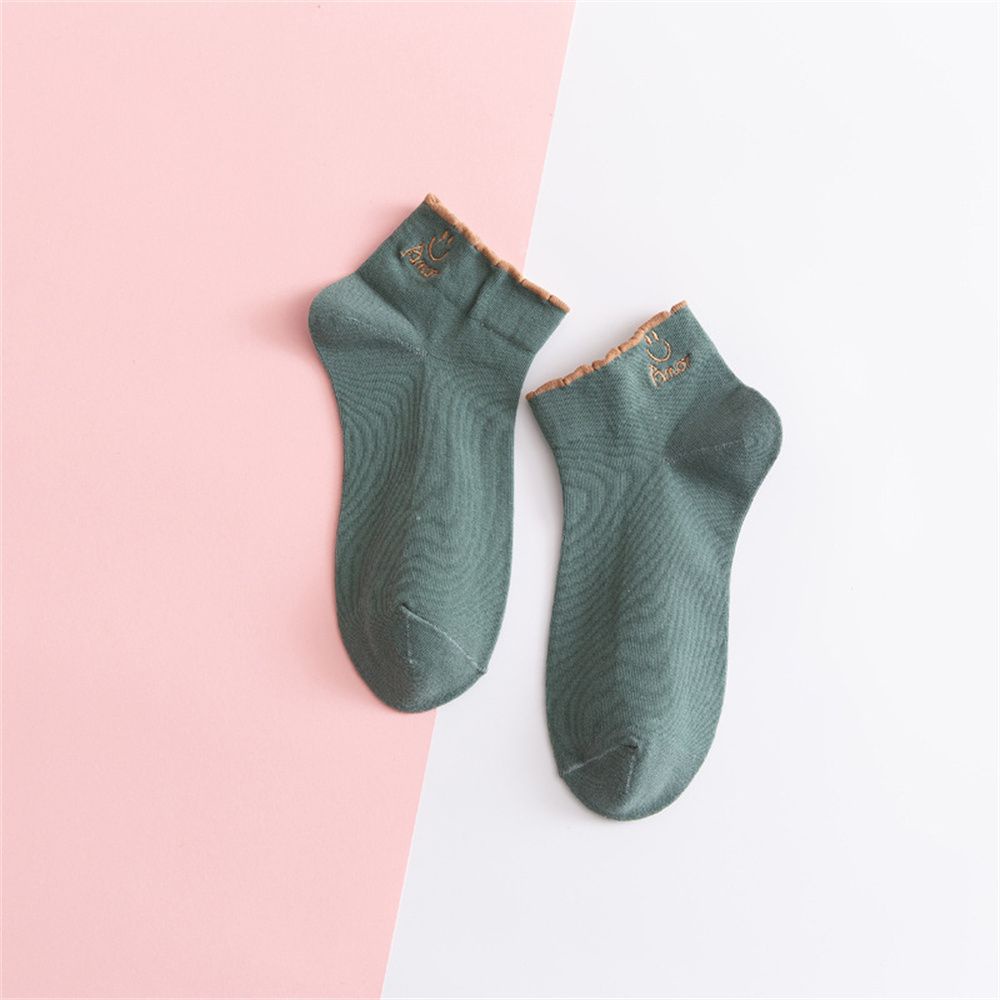 Kaos Kaki Ankle Kaos kaki Cute Kaos Kaki Motif Kaos Kaki Semata Kaki-AMOR MINT