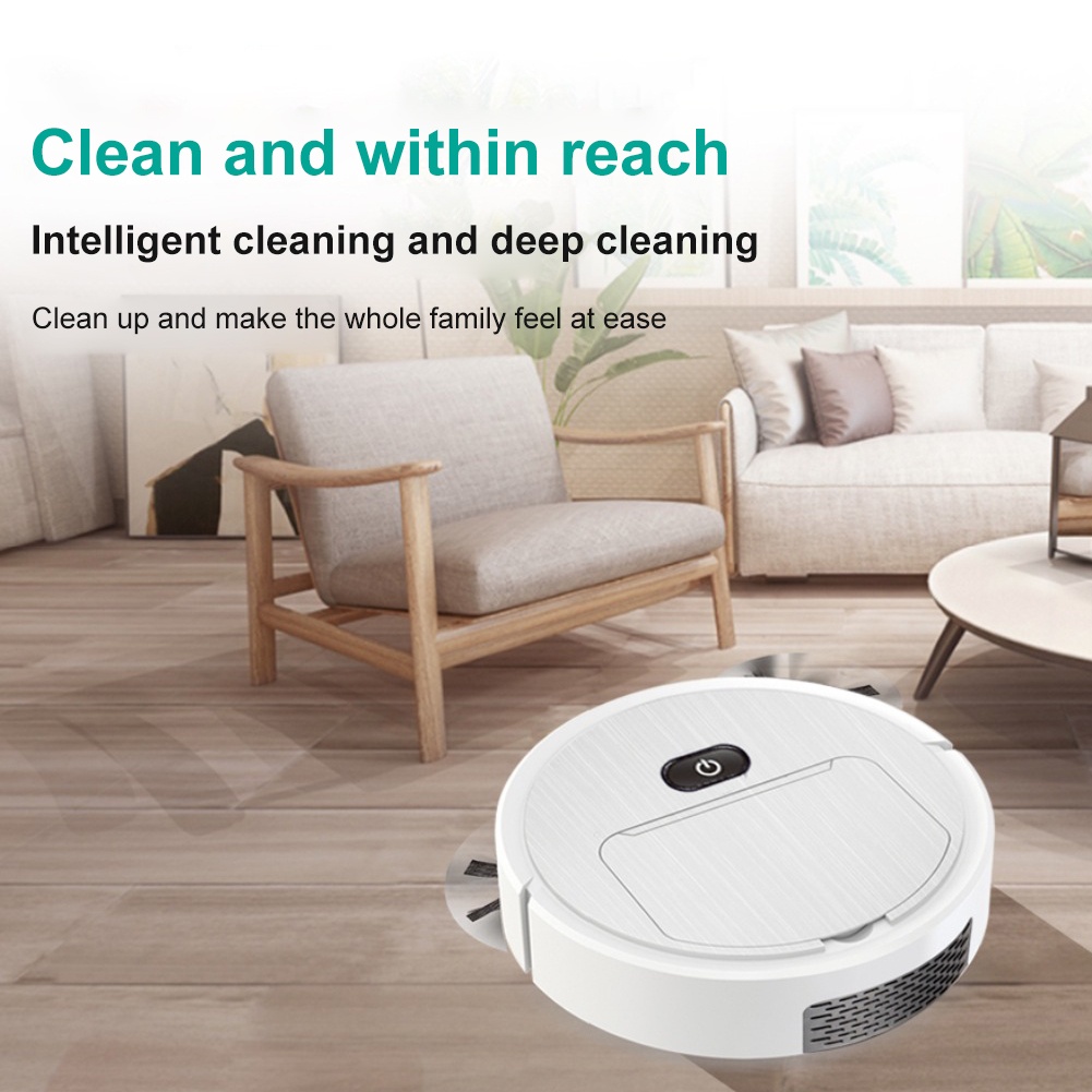 Mesin Robot Vacuum Cleaner Otomatis Portabel Untuk Rumah Tangga