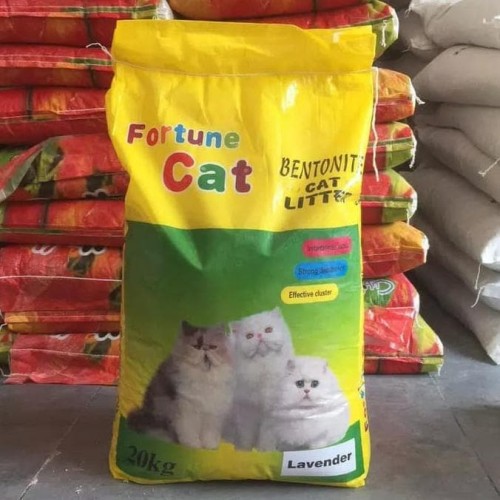 PASIR KUCING GUMPAL WANGI FORTUNE 20 KG CAT LITTER 30L PASIR GUMPAL