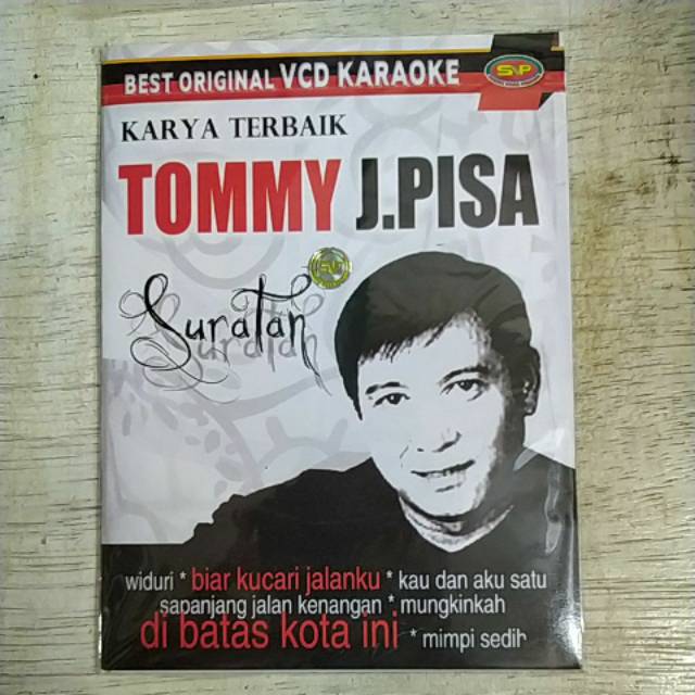 Vcd Original Karya Terbaik Tommy J Pisa Suratan Shopee Indonesia Tommy j pisa nostalgia terbaik adalah aplikasi musik streaming yang berisikan kumpulan album dari tommy j pisa. vcd original karya terbaik tommy j pisa suratan