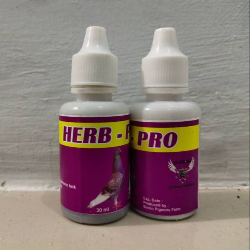 herb pro prebiotik  baron herbal merpati  isi 30 ml