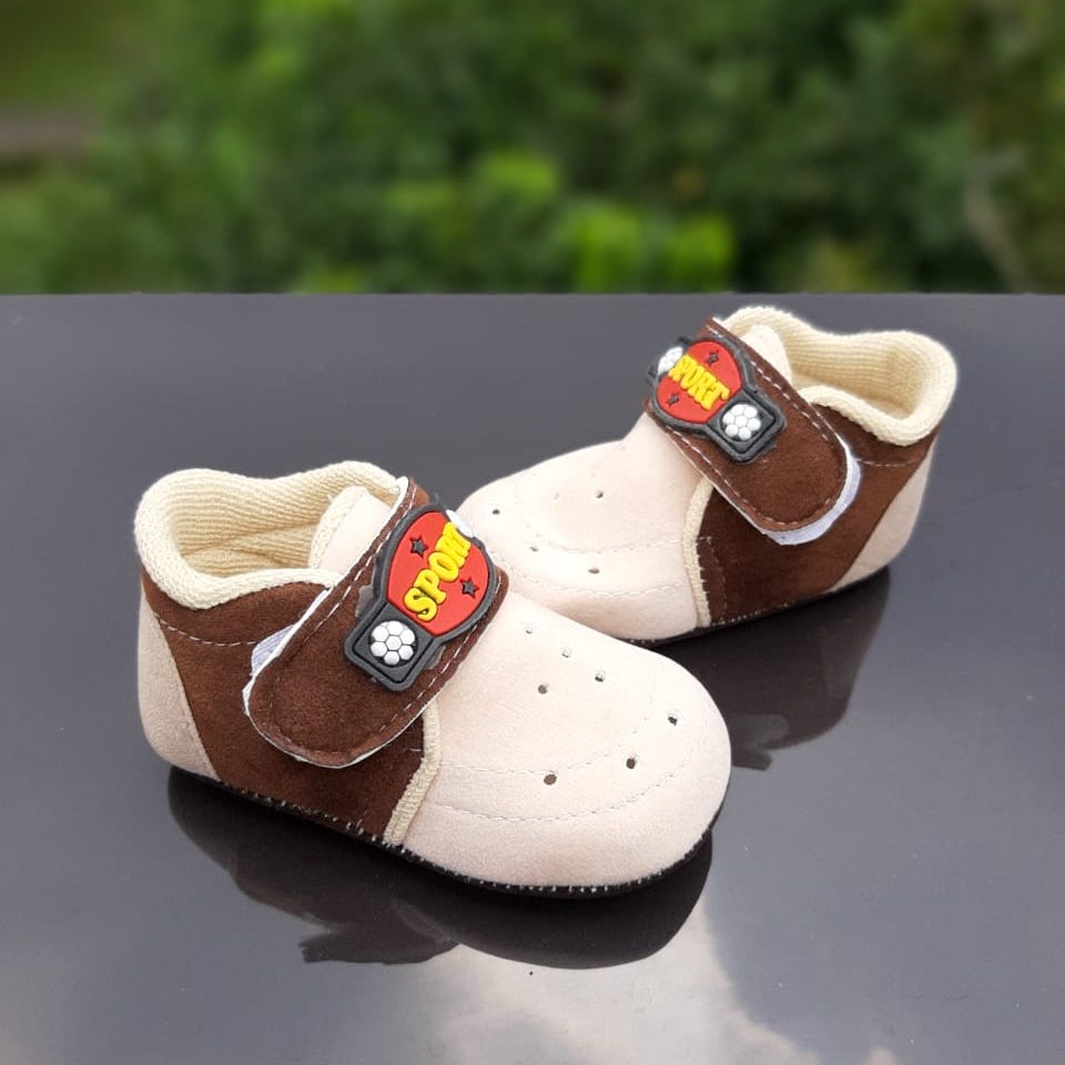 VINANDOZ PRL01 Sepatu Bayi Prewalker anak 1 s/d 12 bulan - Sepatu baby Motif Sport Lucu