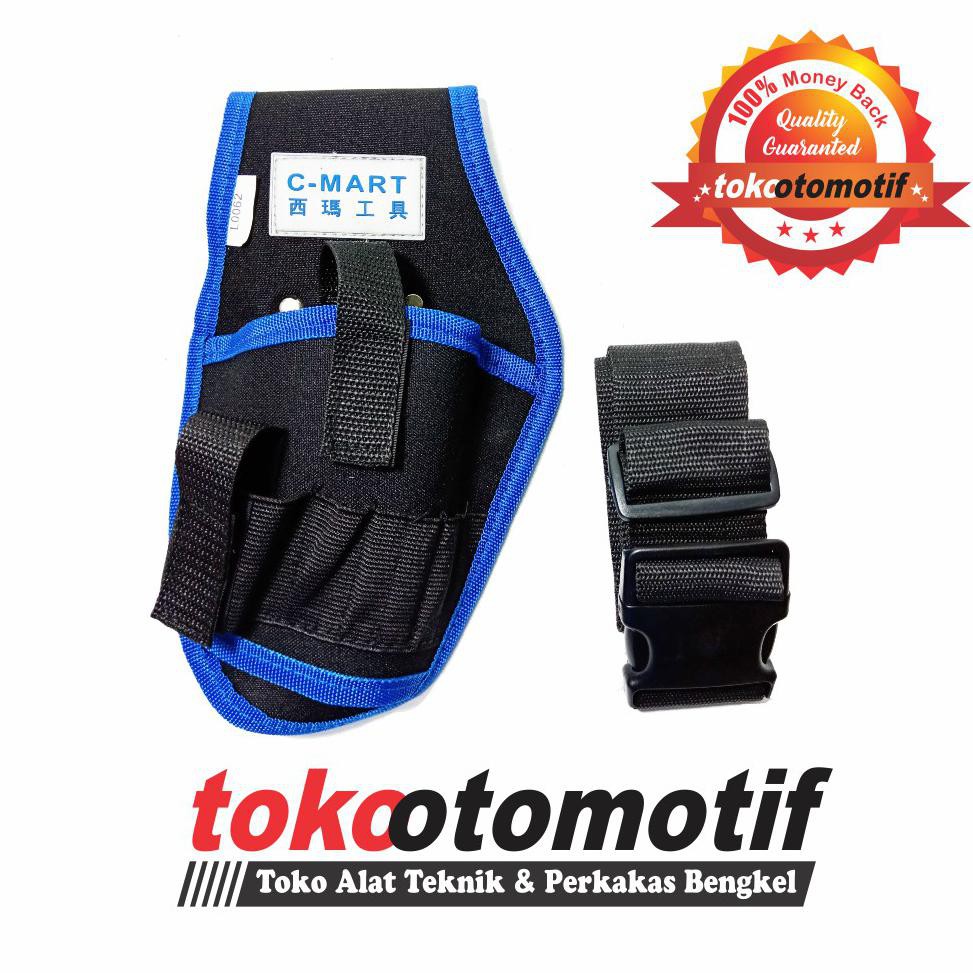 Tas Pinggang Mesin Bor / Tool Bag / Cordless Drill Pouch C-Mart