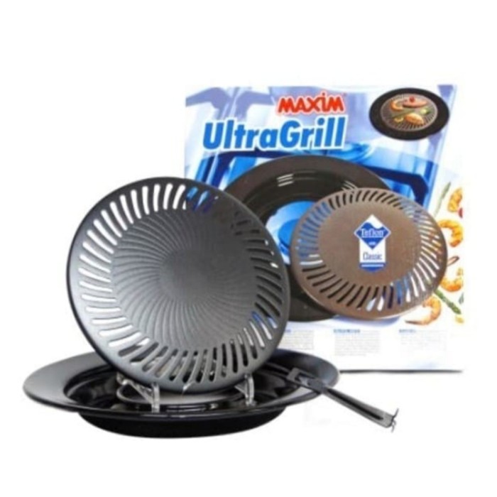 PROMO ALAT PANGGANG BARBEQUE / KOREAN BBQ GRILL / MAXIM ULTRA GRILL 25cm - No extra bubble