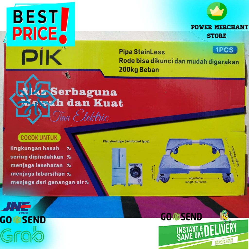 PIK AK-189 Alas / Roda Serbaguna Stainless Mewah Dan Kuat