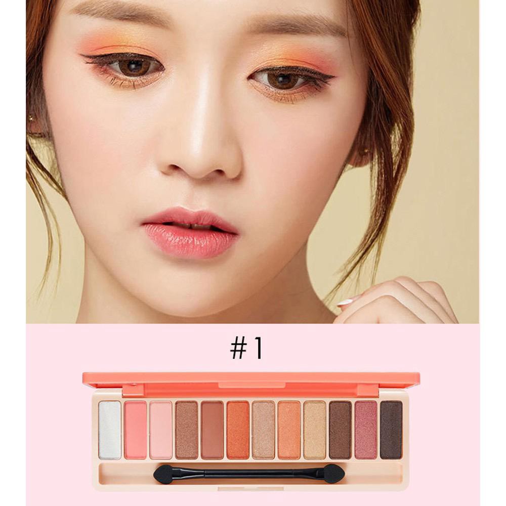 LAMEILA Eyeshadow Pallete 12 Warna Original La Mei La Eye Shadow