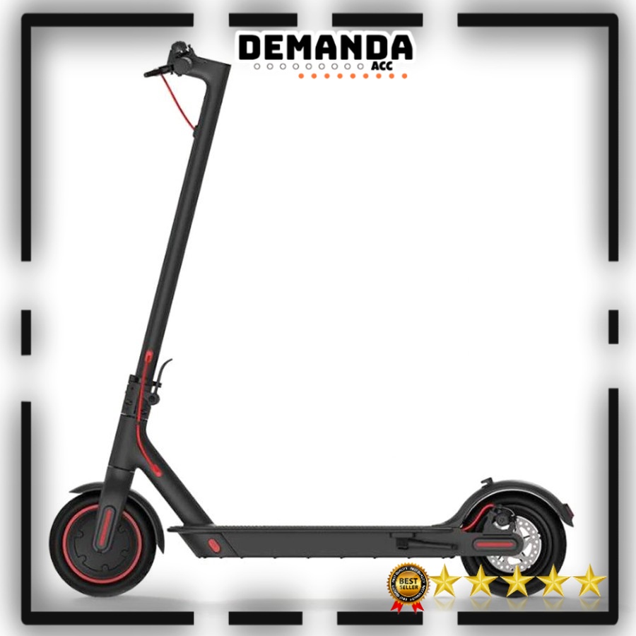 Skuter Elektrik Folding Powerful 6.6AH 8.5 Inch ES4 Hitam Mankeel