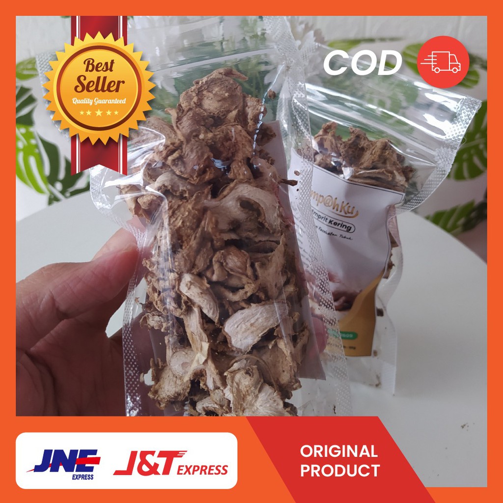 

Jahe Emprit Kering Kemasan 50 Gr