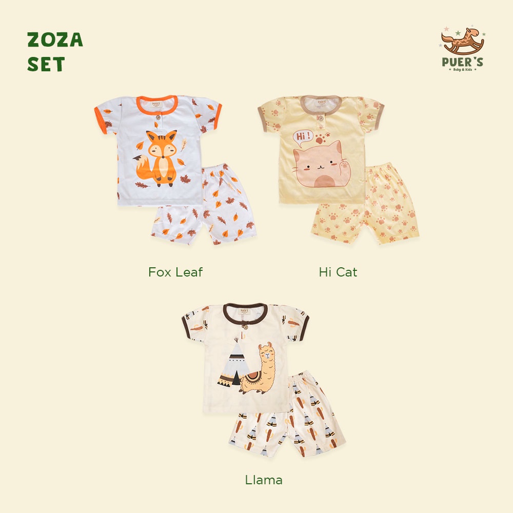 SETELAN BAYI DAN ANAK PUER'S ZOZA SET (SETELAN ANAK)