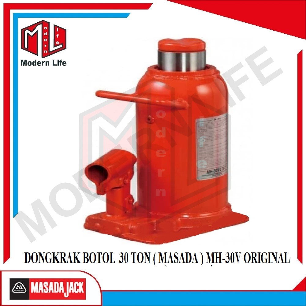 Masada 30 TON - Dongkrak Botol 30 Ton MH-30V