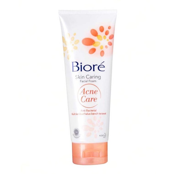 [40GR] [BPOM] Biore Facial Foam 40g | Acne Care | Bright &amp; Clear | Mild &amp; Smooth | Mencerahkan | Jerawat | Pembersih Wajah_Cerianti