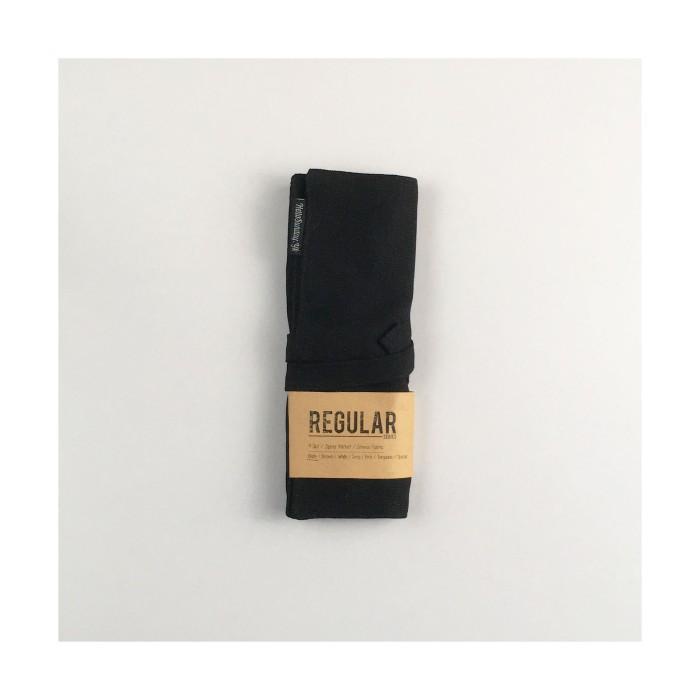 

Hello Sunday Regular Series Roll Pencil Case - Black