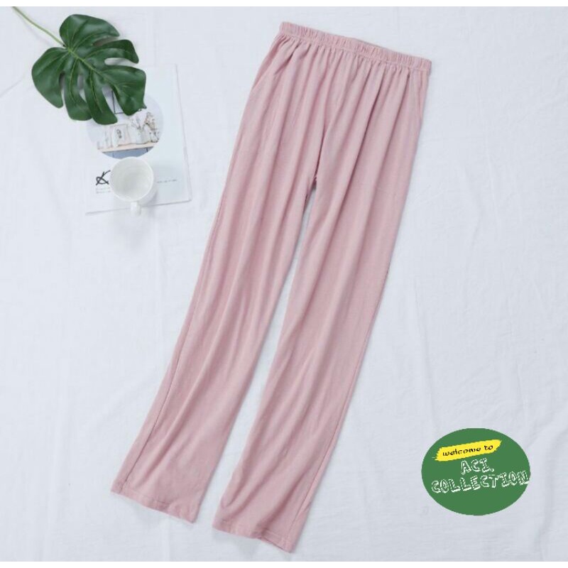 Celana Panjang Santai Harian Rumahan / Celana tidur Wanita / Celamis Los Wanita