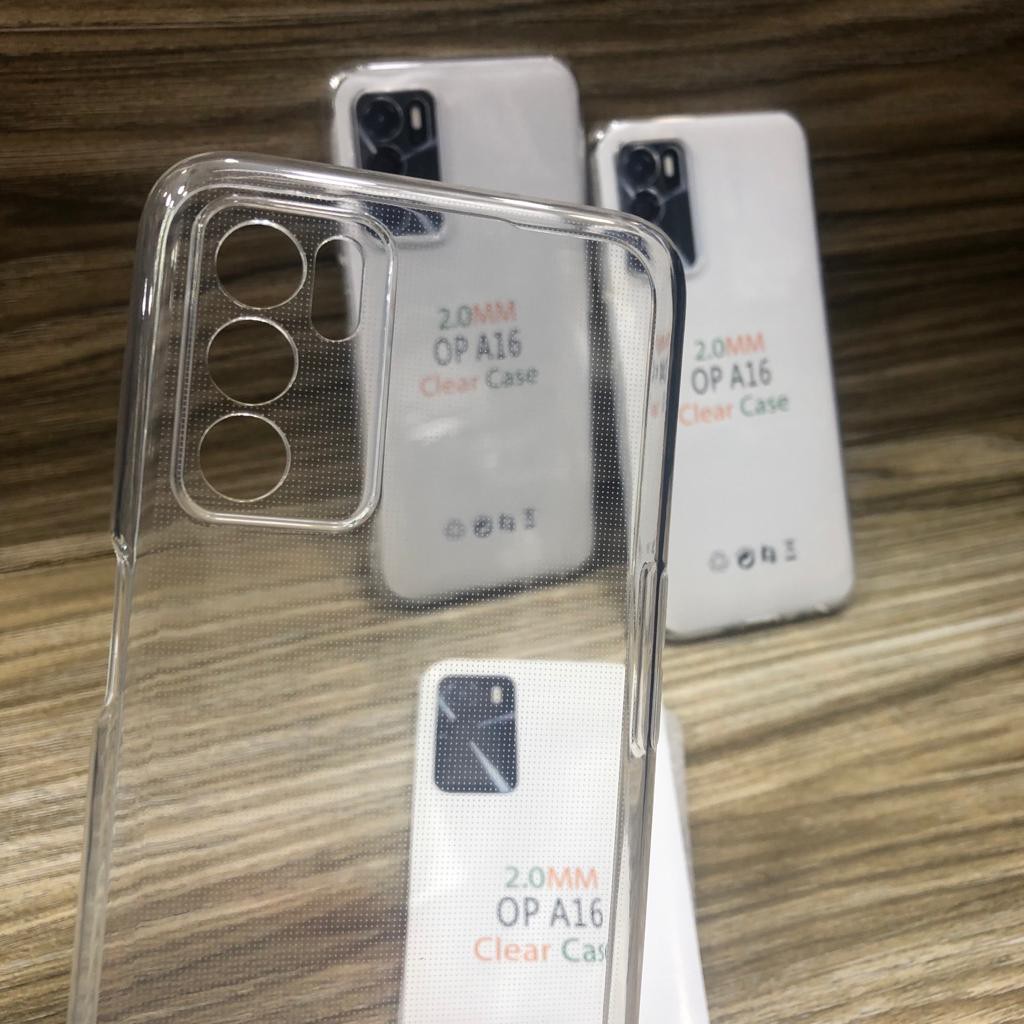 CC- CASING Oppo A16, A74 5G, A74 4G/A95 4G, FIND X3/X3 PRO, Reno 2F, RENO 4F/F17 PRO,  A15/A15S SOFT CASE BENING TEBAL 2.00MM SILIKON CLEAR CASE JELLY CASE TRANSPARANT OEM