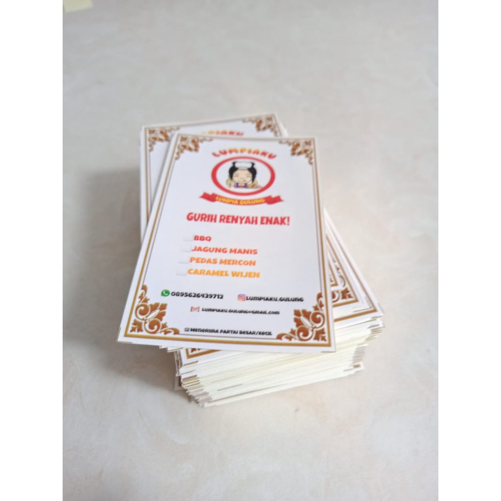 

stiker cromo / stiker merk / stiker label / stiker
