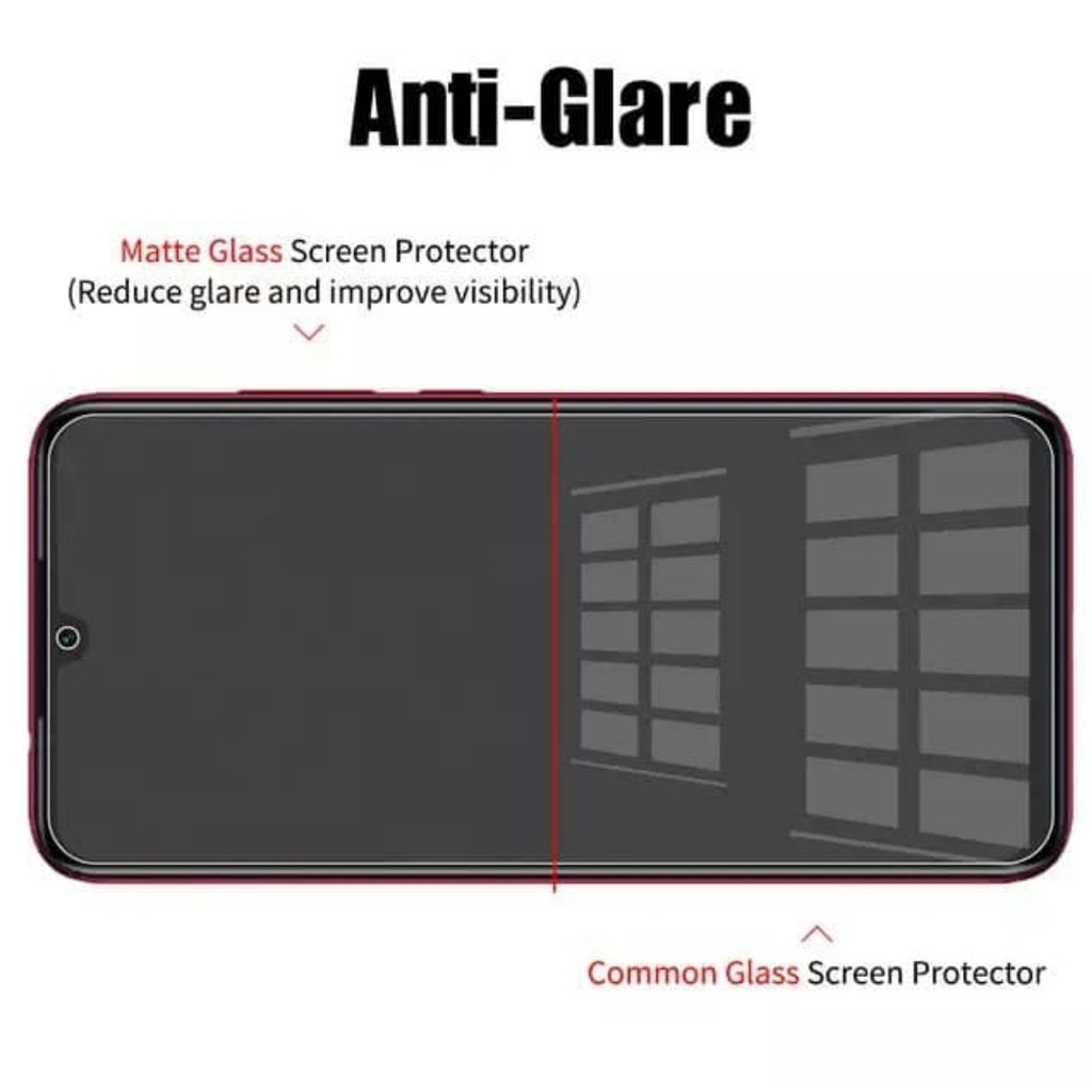 Tempered Glass Glare Matte Iphone 6 6s 6s+7+ 8+ PLUS Se2 x xs xr max 11 12 mini  pro max anti gores