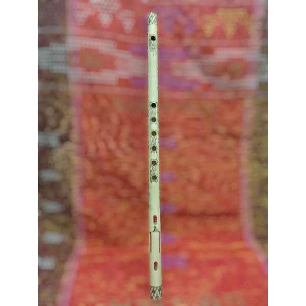 Seruling Bambu Batak Toba Motif Gorga - Sulim Batak - Sulim Gorga
