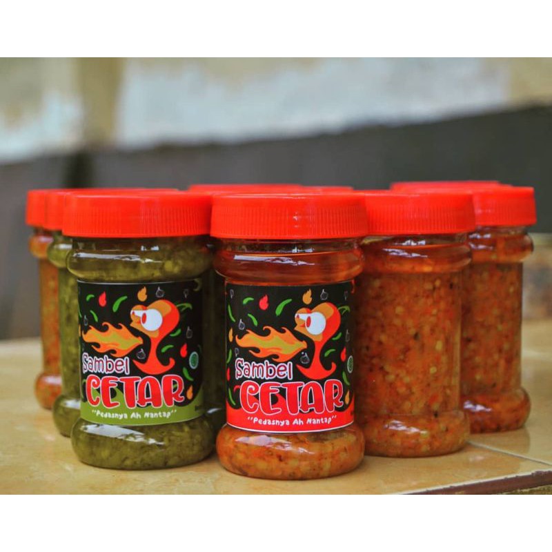 

paket hemat sambal bawang dan extra pedas 150gr