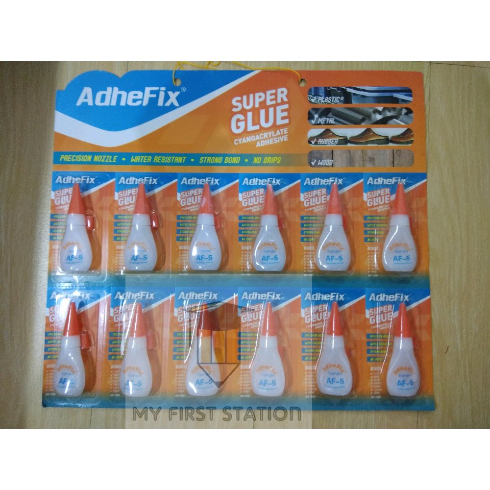 

Ready Stok Lem Super Glue Adhefix AF 5 Berkualitas