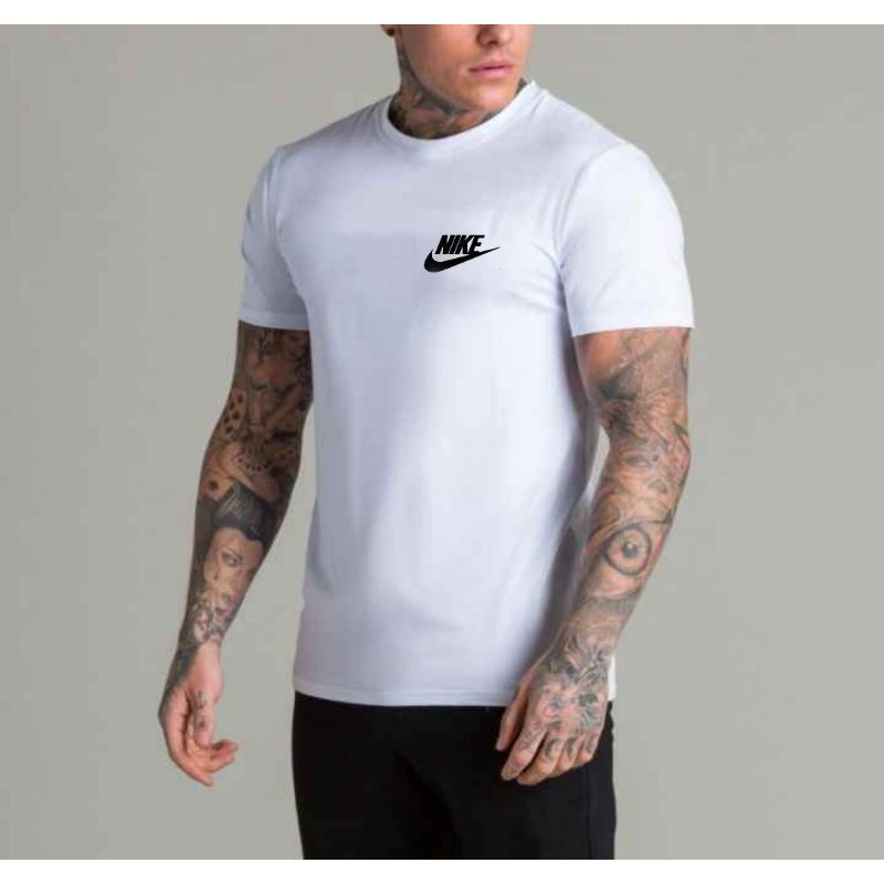 Kaos Pria Nike Baju Lengan Pendek Kaos Distro Oblong Laki Kaos Murah Kos Pakaian Pria COD