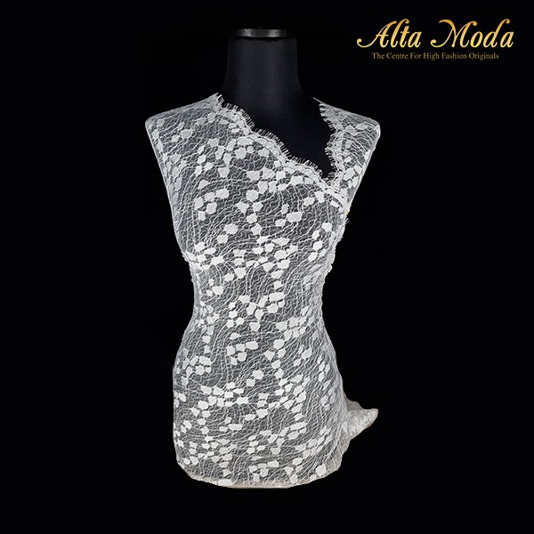 

Alta Moda Brokat Perancis Chantilly Black