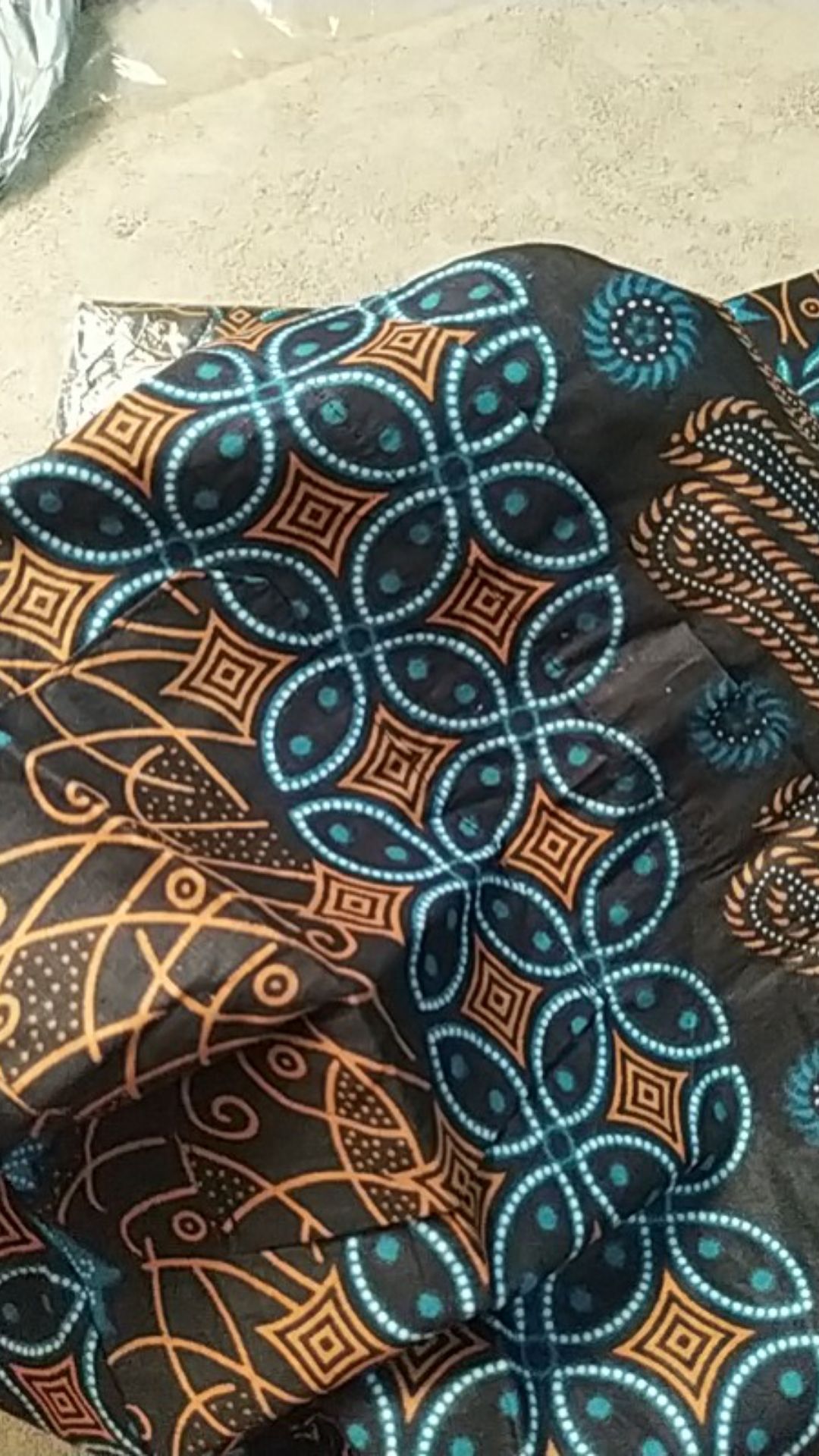 Maura Couple Sania Ruffle Batik Couple Ori Ndoro Jowi Garansi Termurah, Motif Seno Biru