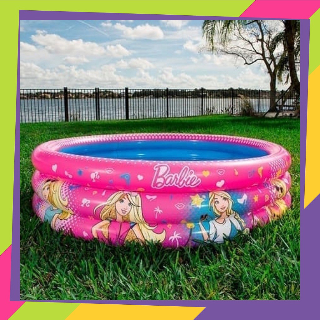 823 Bestway Barbie baby pool 3 rings / Kolam mandi anak 3 rings 93205