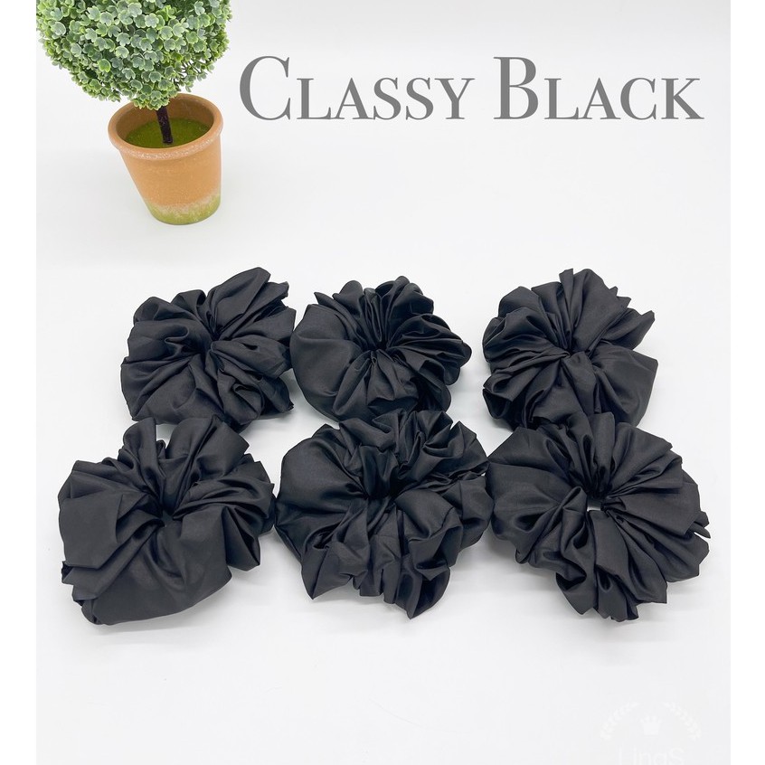 Ikat Rambut Scrunchie Satin Glossy / Scrunchie / Ikat Rambut Cepol Hijab