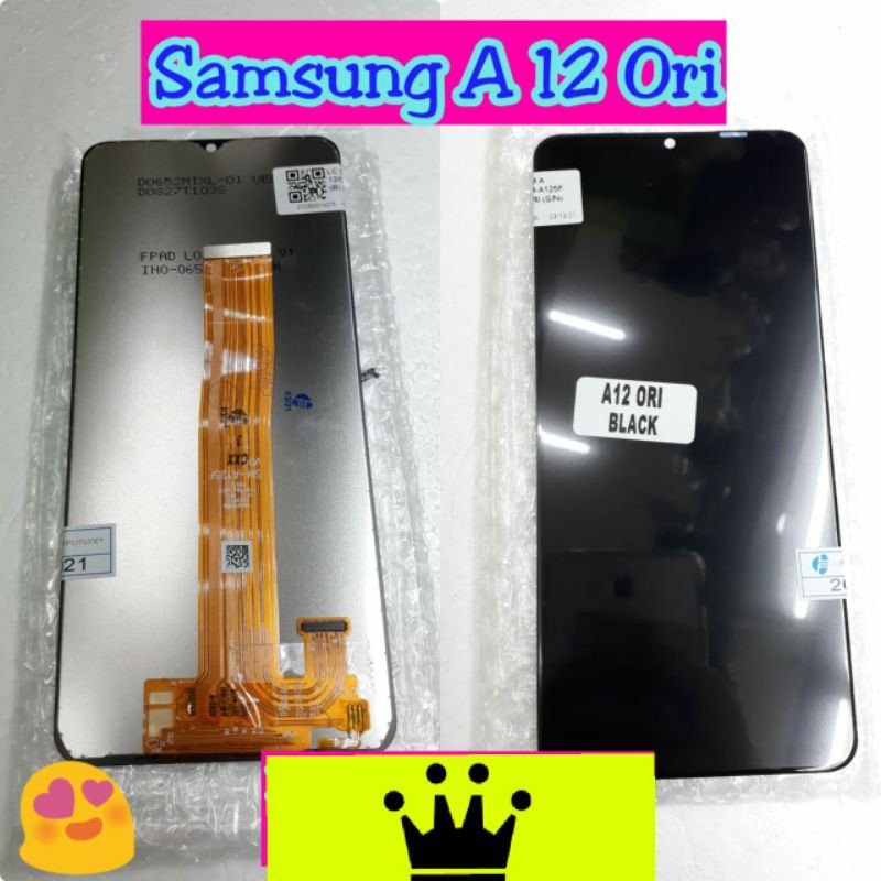 LCD TOUCHSCREEN FULLSET SAMSUNG A12 ORI BERGARANSI
