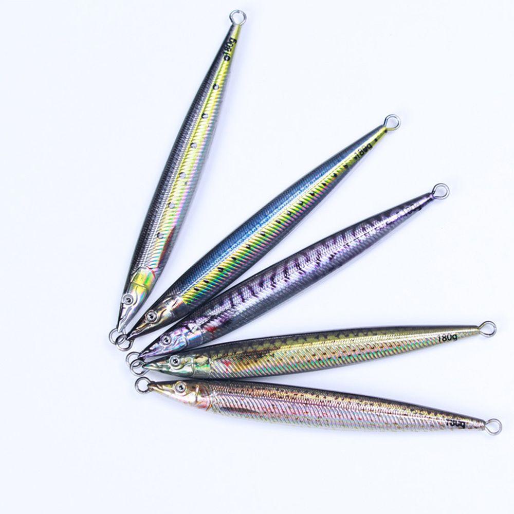 Preva Metal Fishing Lure Kait Ganda Panas Warna-Warni 80G Lead Casting