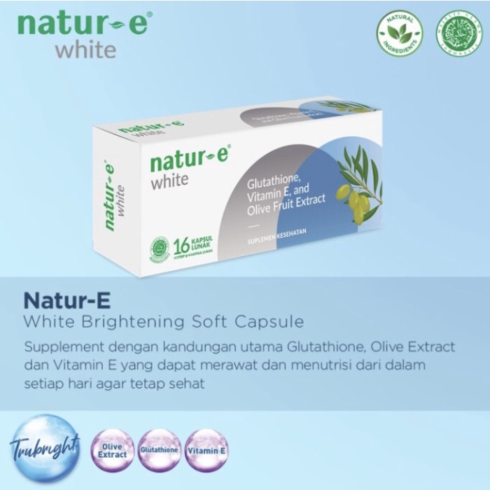 Natur-E White Brightening / Soft Capsule / 16 tabs