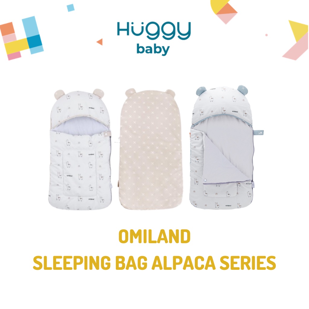 Omiland OB2620 Sleeping Bag ALPACA Series Bedong Selimut Bayi