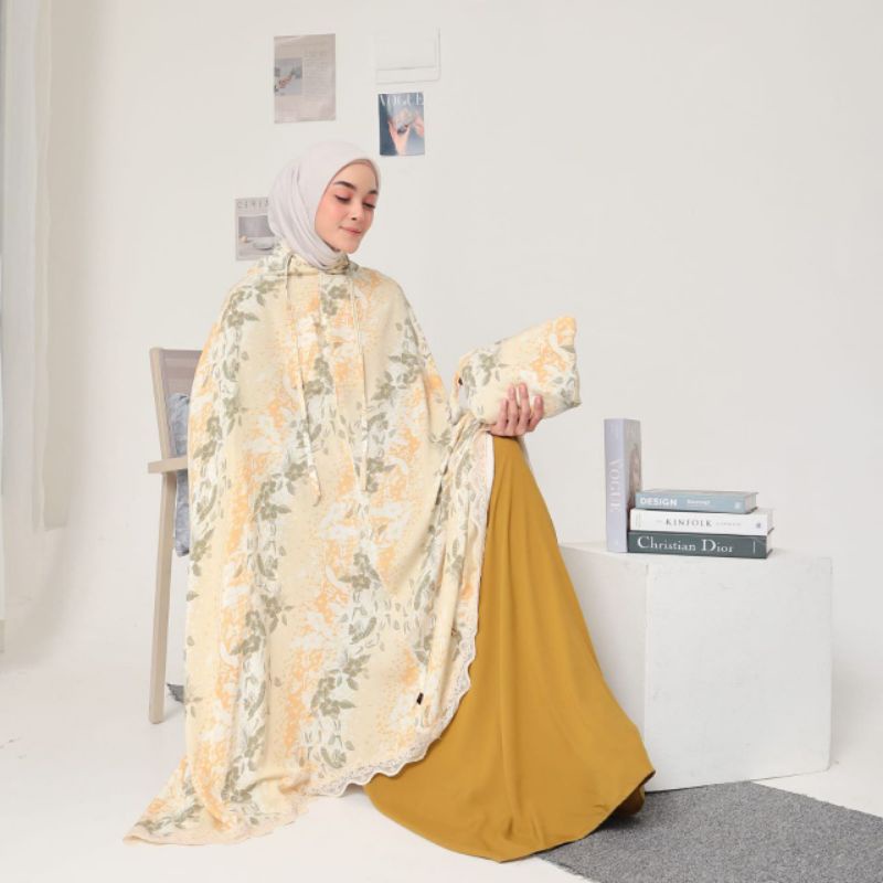 mukena katun rayon 2in1 / mukena katun rayon premium / mukena jumbo