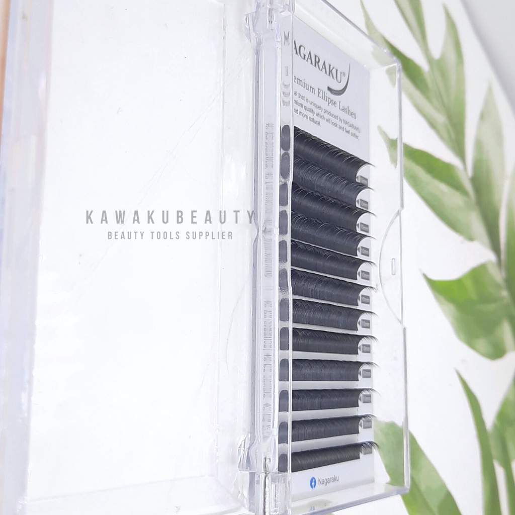 NAGARAKU ELLIPSE NEW LASH EYELASH EXTENSION KOREA / SAMBUNG BULUMATA (KEMASAN BARU)