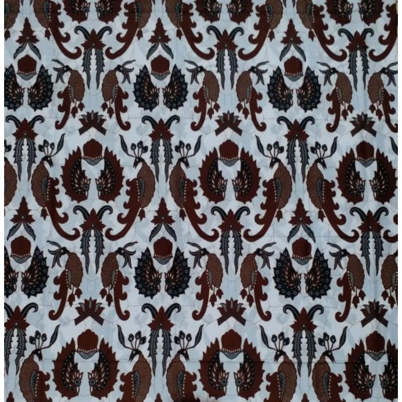 Kain batik unggul jaya H Santoso putihan