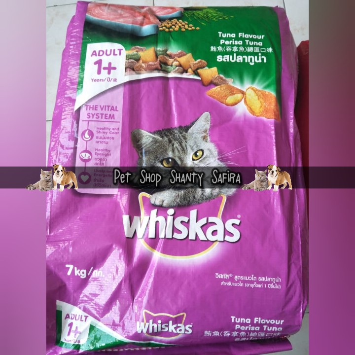 MAKANAN KUCING WHISKAS  K7 KG