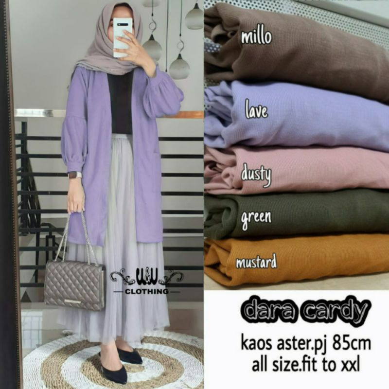 Cardy Dara Matt Kaos aster PJ 85 All size fit XXL BY WW Clothing