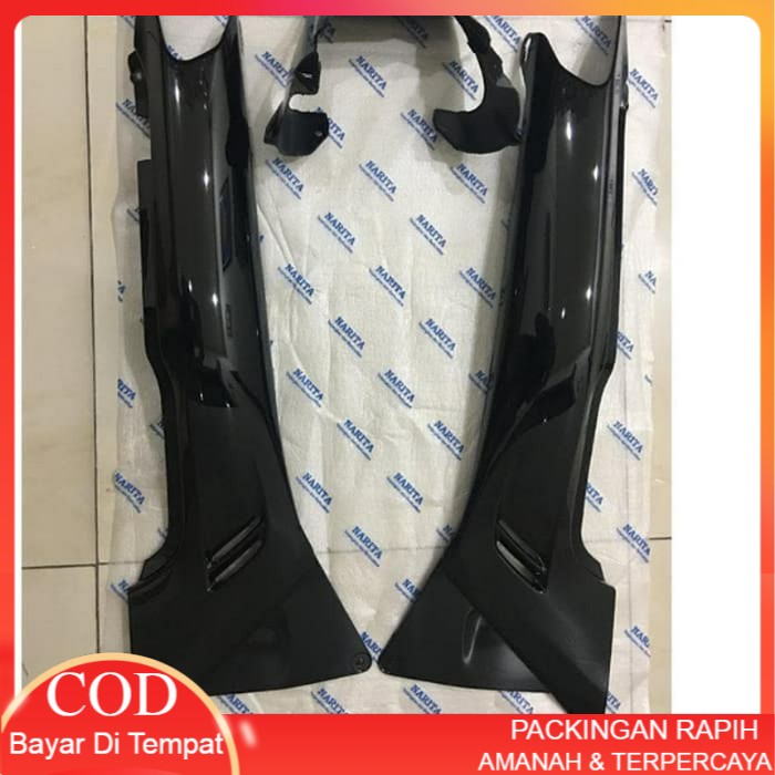 Termurah cover body bodi belakang scorpio z hitam Terlaris / Termurah Aufia Sparepart