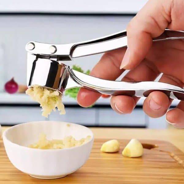 Alat Penghancur Bawang Stainless / Garlic Press