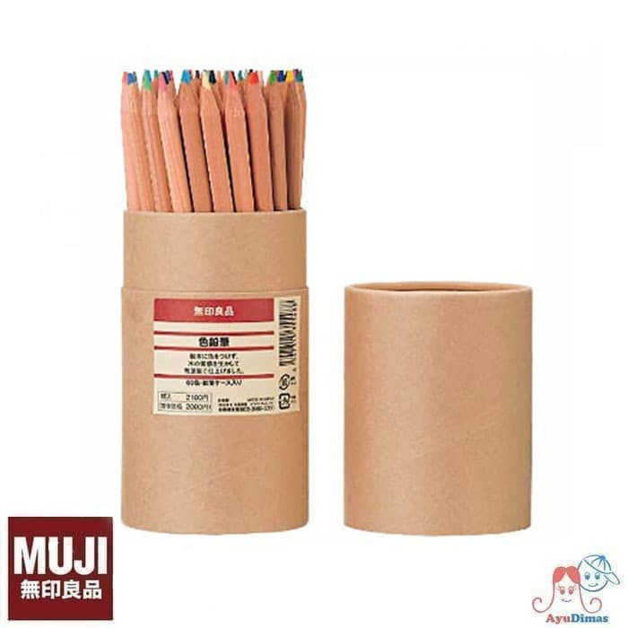 

MUJI Colored Pencils 36 / 60 Colors - Pencil 36 / 60 Warna