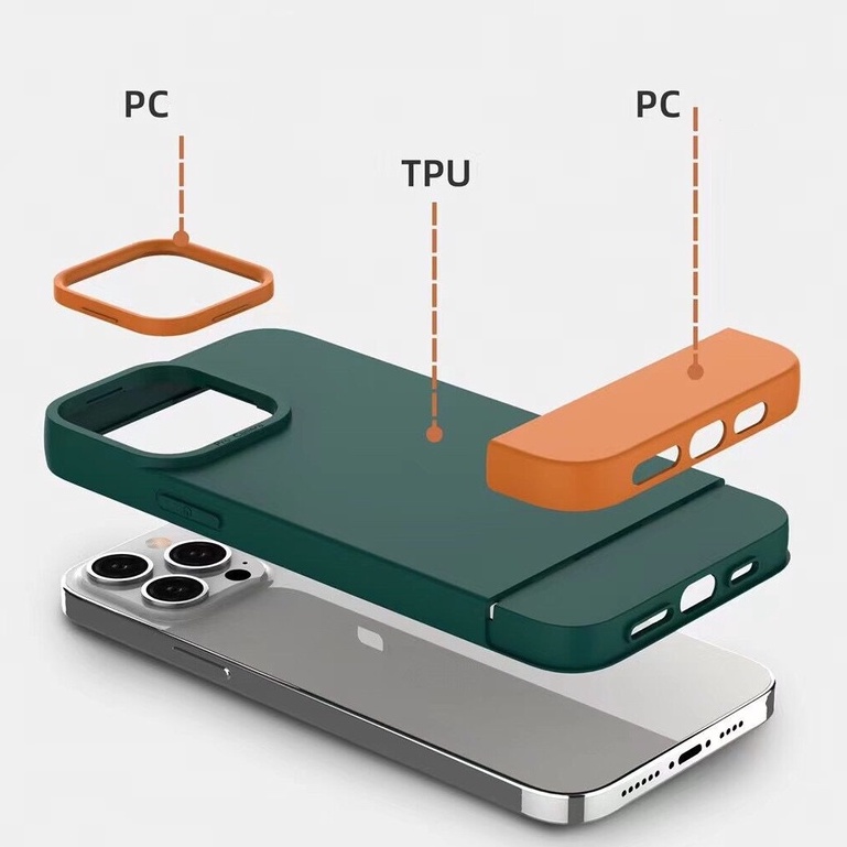 Soft case Silikon TPU Warna Polos Untuk Iphone 13 pro max 12 11 pro max 7 8 plus X Xr Xs max