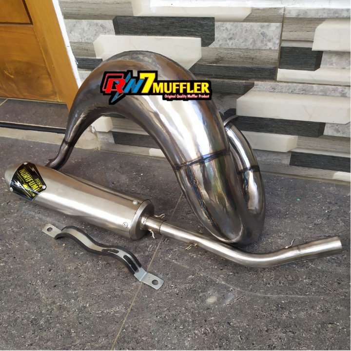 KNALPOT UDANG TRAIL 2TAK NINJA-RX KING-RGR MODEL YZ